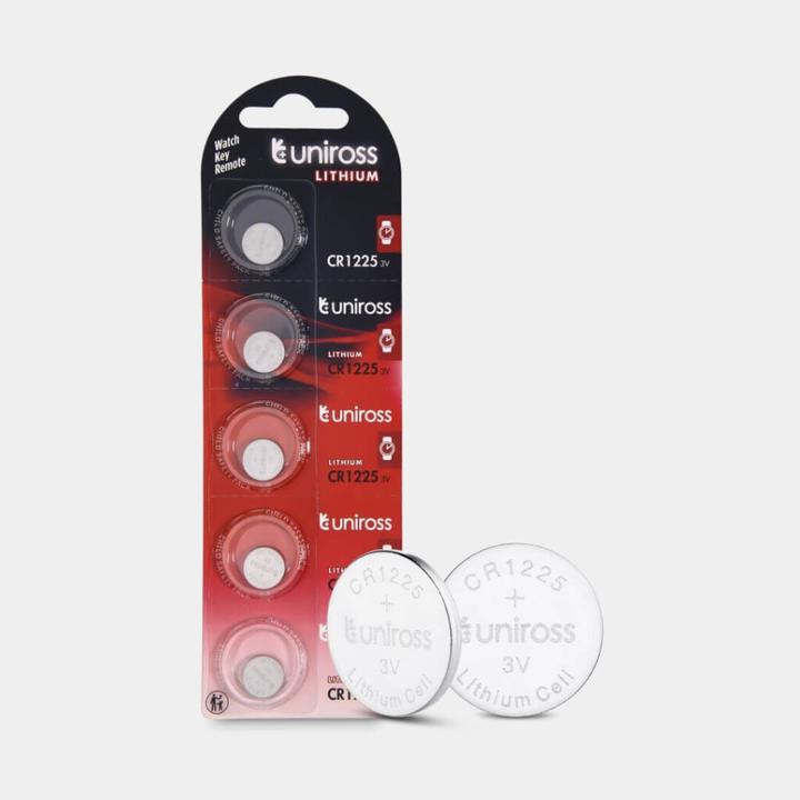 Actual product image Uniross Lithium Button CR1225 3V - SP5 (5 pcs., CR1225)