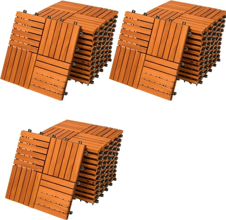 Casaria Holzfliese (33 x, 30 x 30 cm)