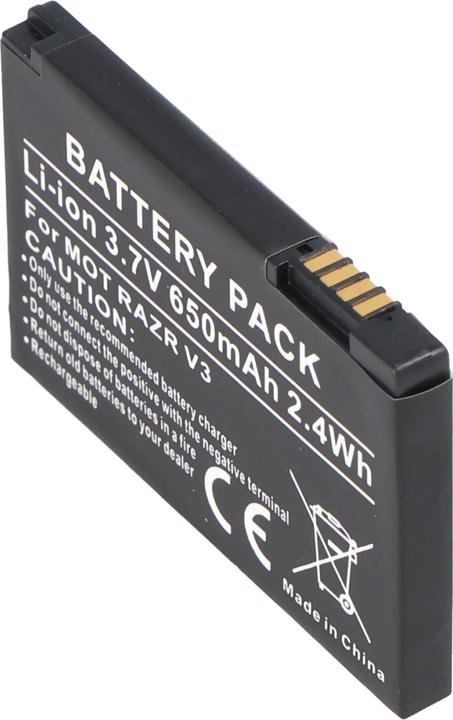 Produktbild Motorola Akku Razr V3im, PEBL, SNN5696