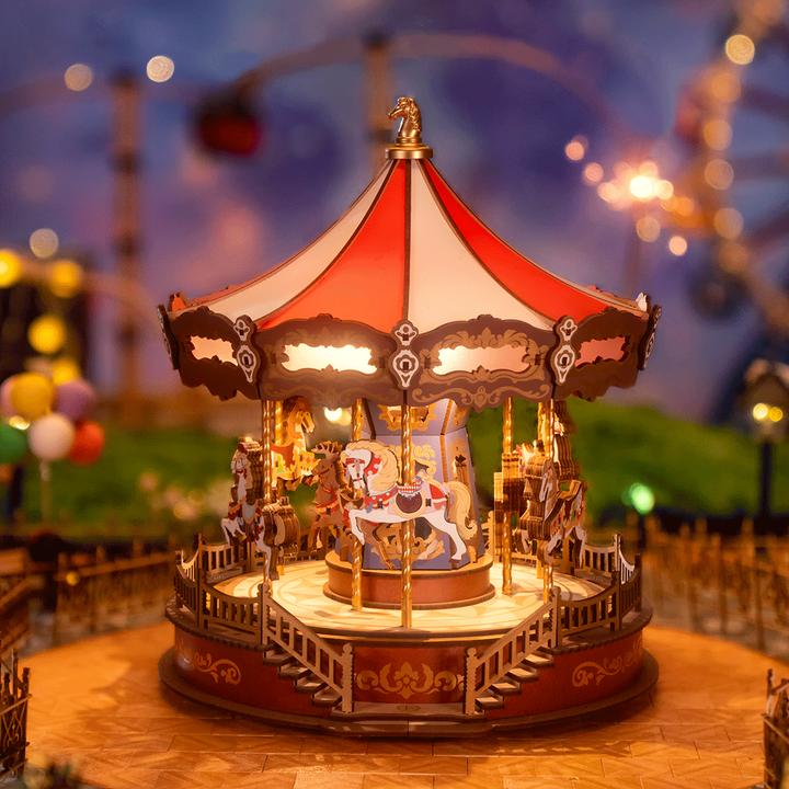 Image du produit Robotime Grande roue de la boîte à musique