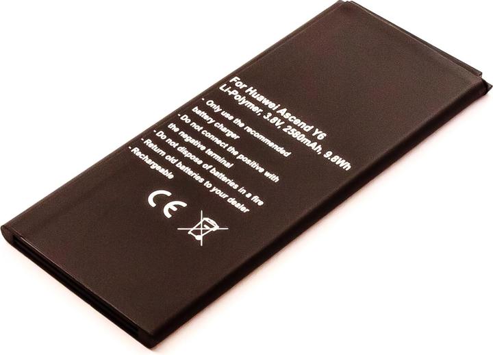 Produktbild AGI 37425 - Akku - Huawei - Schwarz - Lithium Polymer (LiPo) - 2580 mAh - 3,8 V