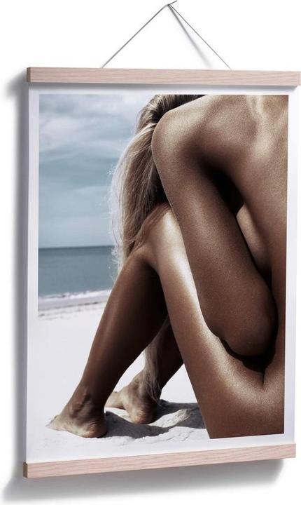 Produktbild Trenddeko Nackt am Strand (40 x 50 cm)