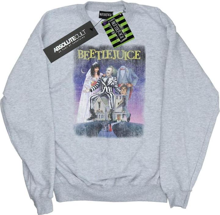 Image du produit Beetlejuice - Sweat DISTRESSED POSTER - Femme (XXL)