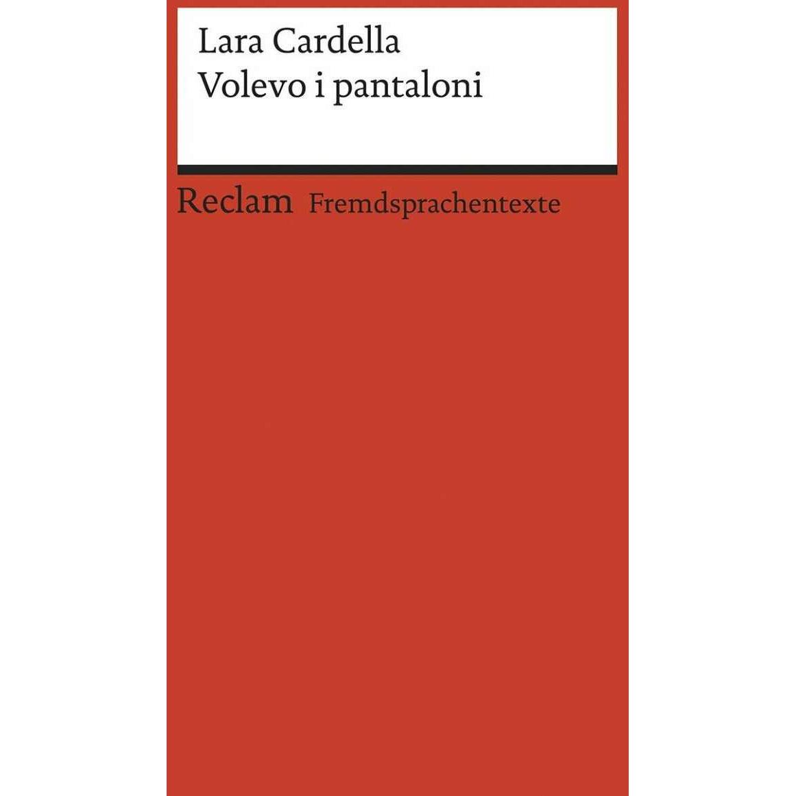 Volevo i pantaloni, Belletristik von Lara Cardella