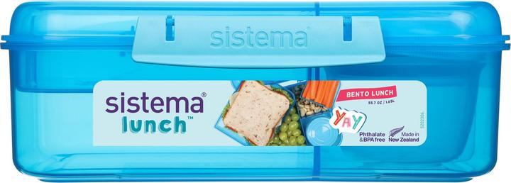 Produktbild Sistema 1.65L Bento Lunch Blue