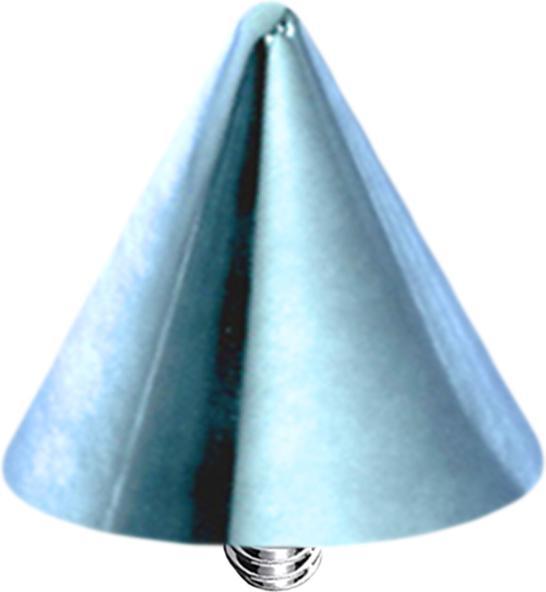 Produktbild Star Piercing Dermal Anchor Cone hellblau (ohne Messing, Chirurgenstahl 316L)