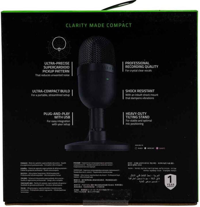 Actual product image Razer Seiren Mini