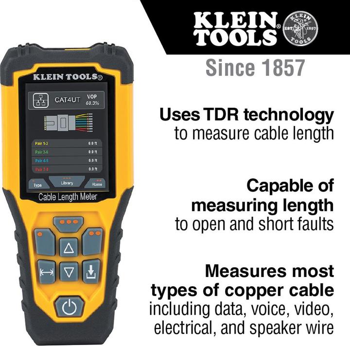Produktbild Klein Tools Kabellängenmessgerät 501-915 1St.