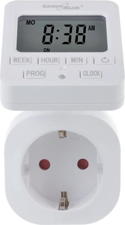Immagine prodotto Greenblue digitale Zeitschaltuhr max. Belastung 16A IP20 GB605 E