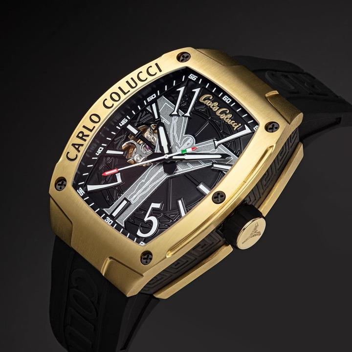 Produktbild Carlo Colucci Automatisch, hochwertiges Edelstahl, wasserdicht 5 ATM