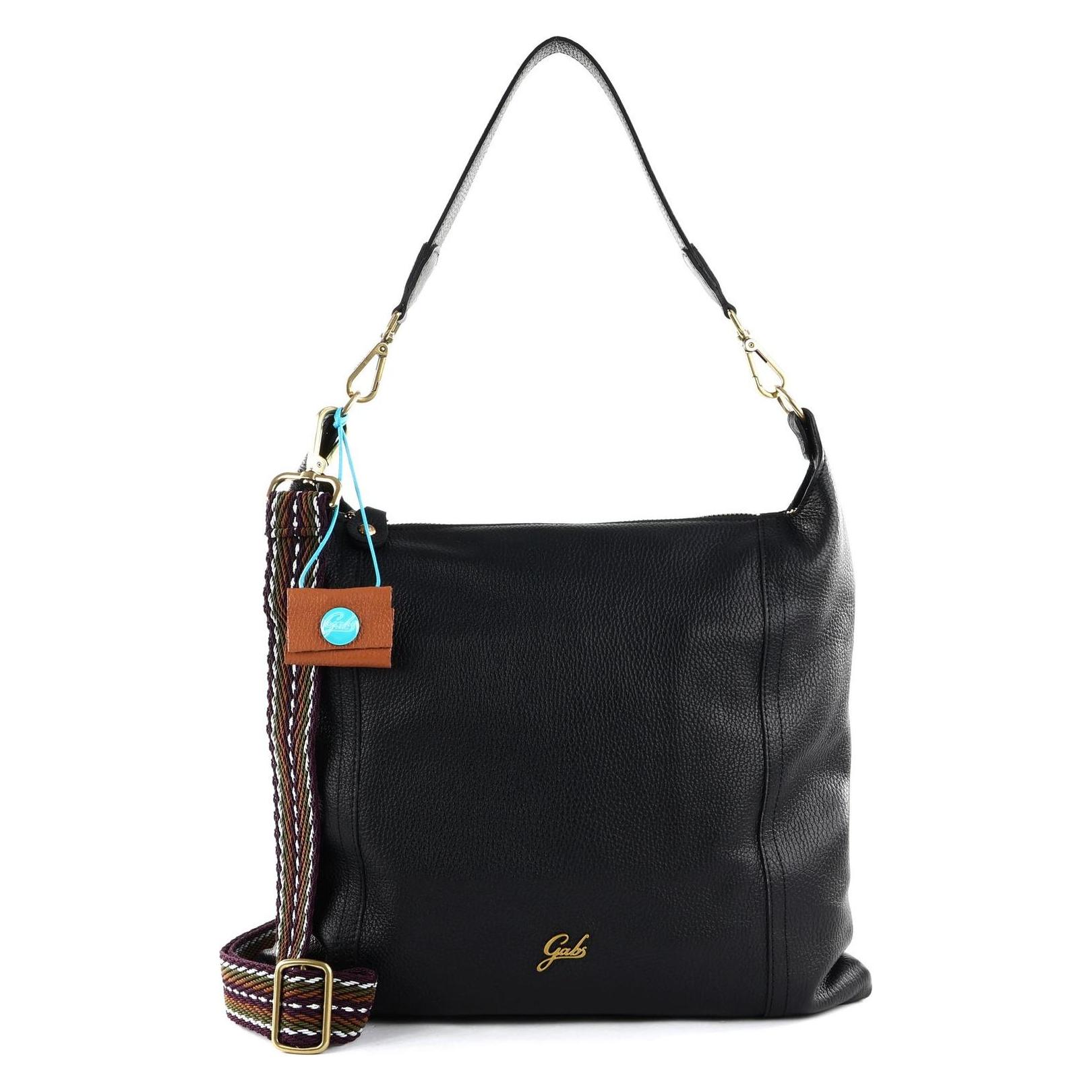 Gabs, Damen, Handtasche, Elide Genevieve Shoulder Bag, Schwarz