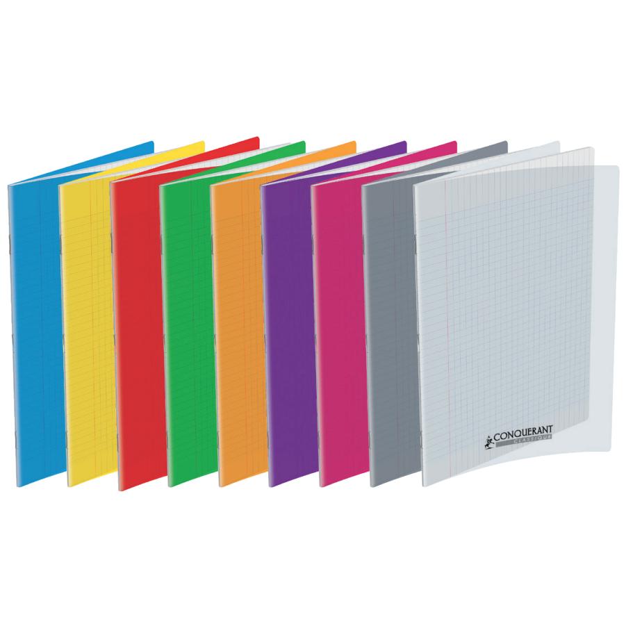 Conquerant, Heft + Block, CLASSIQUE Cahier 240 x 320 mm, s‚yŠs, orange (240 x 320 mm, Liniert, Kein Einband)