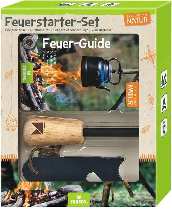 Productafbeelding Moses Expedition Nature Fire Starter Set Vuurstaal voor Outdoor & Survival Magnesium Vuurstarter