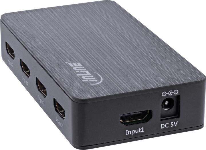 Produktbild InLine ® HDMI Switch, 5-fach, 4K2K@60Hz, HDCP 2.2