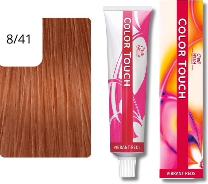 Image du produit Wella Touche de couleur rouge vif (8/41 blond clair rouge cendre rouge-brun)