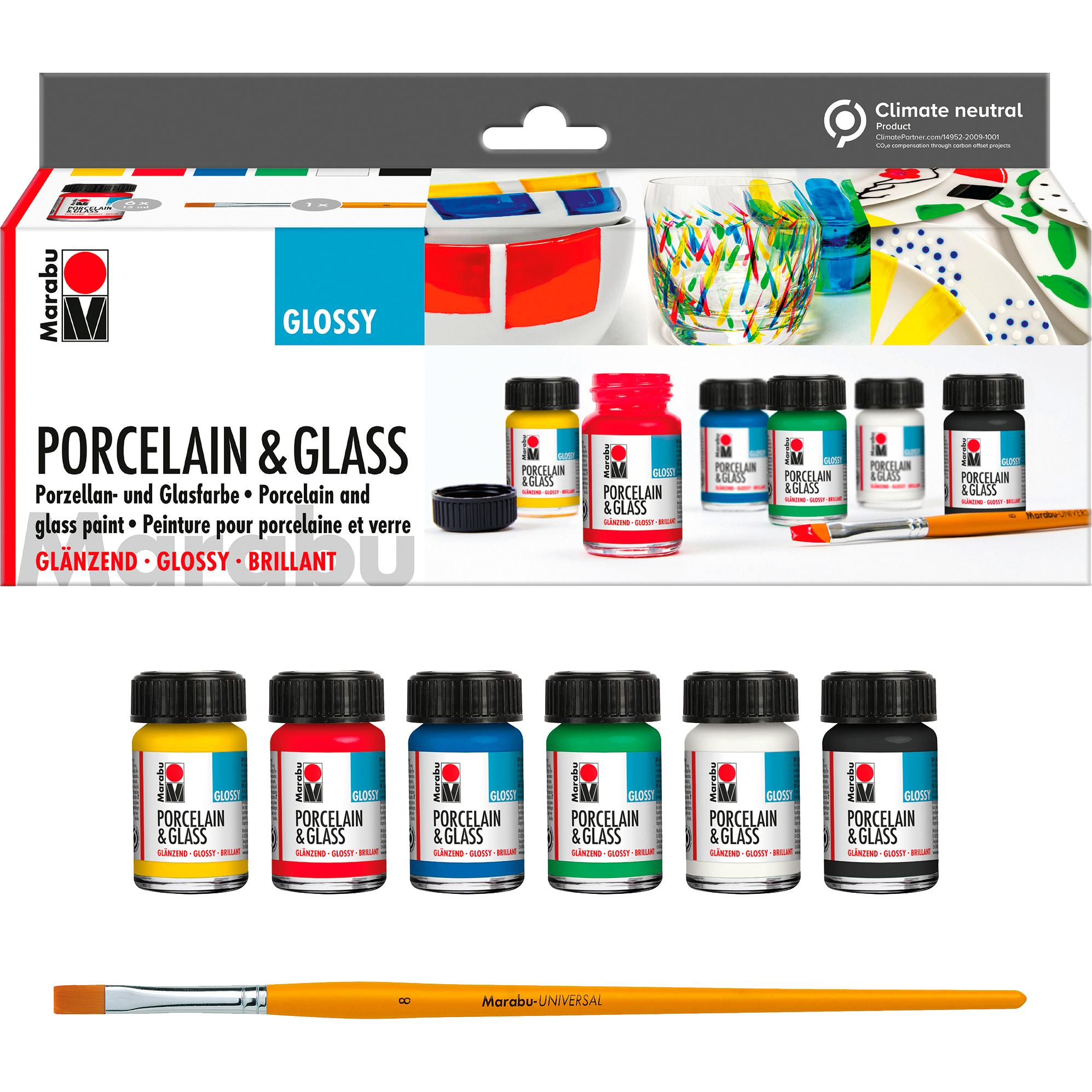 Marabu, Künstlerfarbe + Bastelfarbe, Starterset (Multicolor, 90 ml)