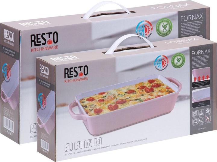 Actual product image Resto RECTANGULAR BAKEWARE 2.9L/96122