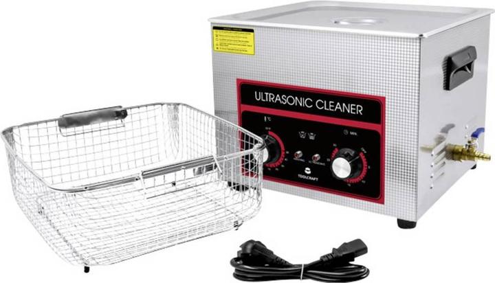 Productafbeelding Toolcraft USC-1500 Ultraschallreiniger Bürobedarf, Schmuck, Werkstatt 360 W 15 l (40 kHz, 15000 ml)