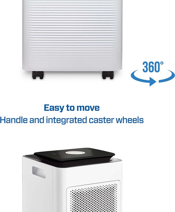 Actual product image Clean Air Optima CA-707 Smart - 2in1 Luchtontvochtiger en Luchtreiniger - 20litre/day - 5 voudige filterte (70 m², 20 l/24h)