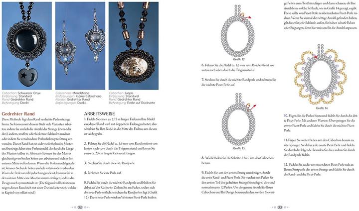 Produktbild CreaNon Cabochons mit Perlen einfassen (Deutsch, Claudia Schumann, Jamie Cloud Eakin, 2016)