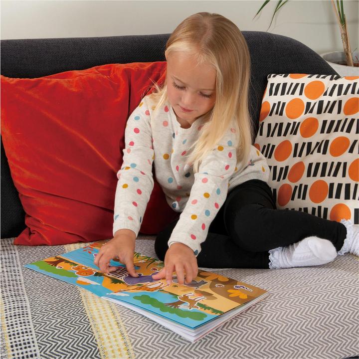 Immagine prodotto GALT Reusable Sticker Book - Animals (31005098) (150 Adesivo)