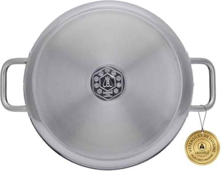 Image du produit Laguiole Poêle compatible induction et four jusqu'à 230 °C (Poêle à frire, Acier inoxydable)