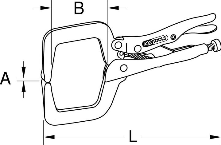 Image du produit KS Tools 115.2008 (165 mm)