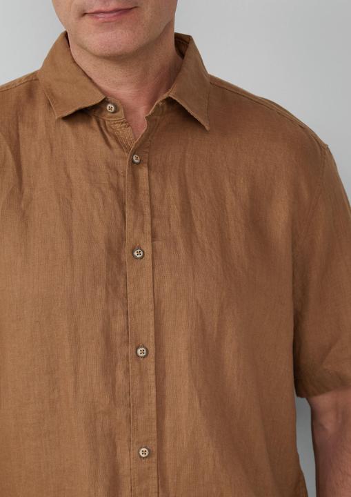 Immagine prodotto S.Oliver Hemd Regular Fit: Leichtes Kurzarmhemd aus 100% Leinen (XXL)