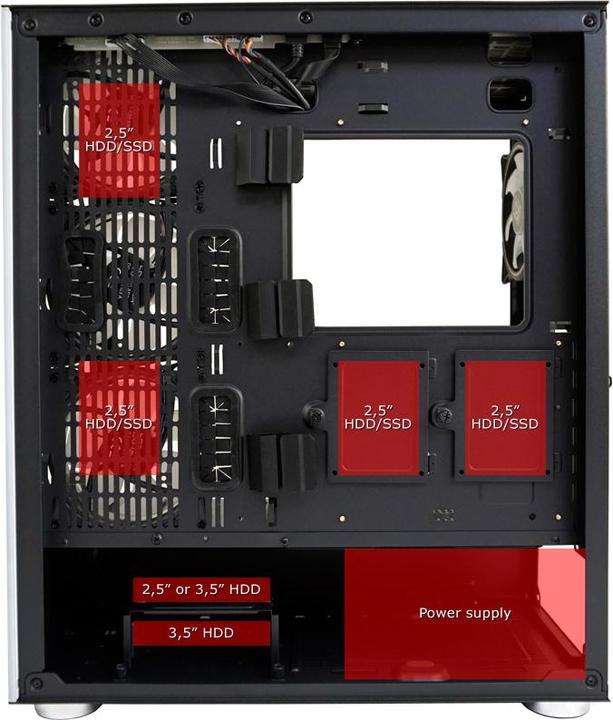 Immagine prodotto LC-Power Gaming 808B - Skylla X (ATX, mATX, Mini-ITX)