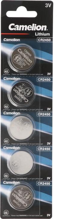 Image du produit Camelion CR2450 Lithium (5 pcs, CR2450, 550 mAh)