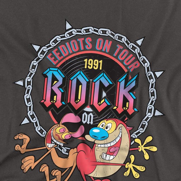 Image du produit Ren & Stimpy - T-shirt EEDIOTS ON TOUR - Adulte (S)