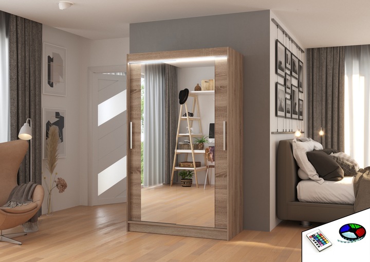 Actual product image ADRK Furniture Tibago (120 x 58 x 200 cm)