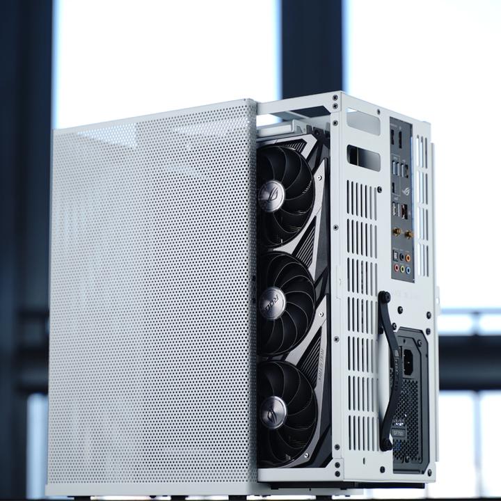 Actual product image Jonsbo VR3 Mini-ITX PCI-E 4.0 - white (ITX)