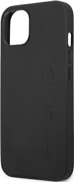 Image du produit Mercedes AMG AMHCP14SDOLBK étui rigide en cuir pour iPhone 14 6,1" czarny/black Hot Stamped (Apple iPhone 14)