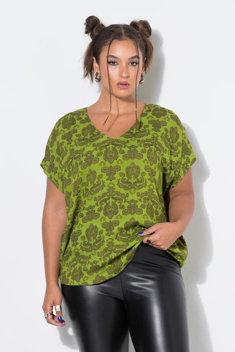 Image du produit Studio Untold Blouse oversize. Imprimé cachemire (50, 52)