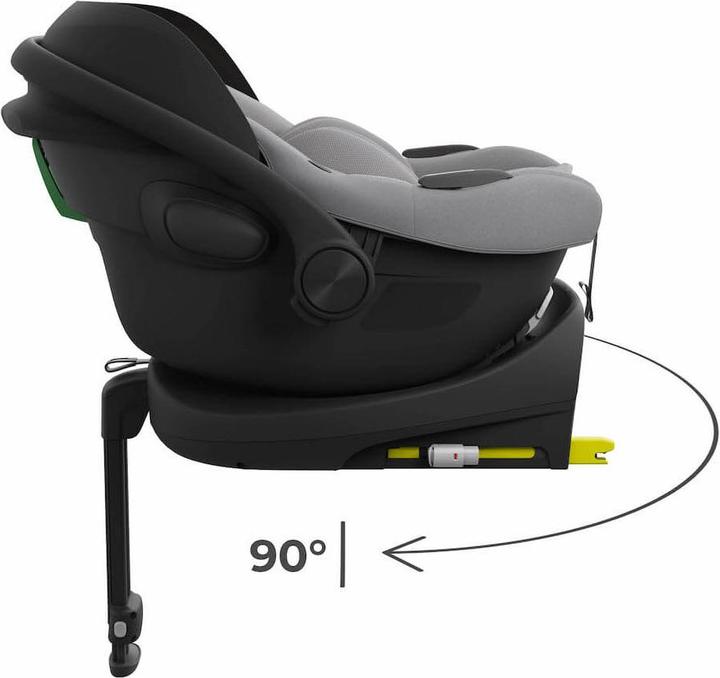 Produktbild KinderKraft Kinderautositz i-Lite mit Endura Safe FX Basis (Babyschale, ECE R129/i-Size Norm)