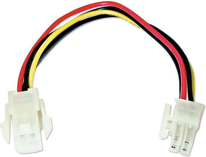 Image du produit Lindy P4 Câble d'extension d'alimentation de carte mère, env. (30 cm, PWM à 4 broches)