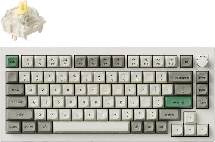 Immagine prodotto Keychron Q1 Max (US, Cablato, Senza fili)