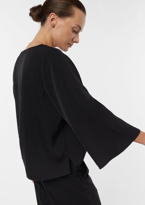 Immagine prodotto Comma Bluse Blusenshirt mit Cape-Ärmeln aus fliessender Travel Ware (34)