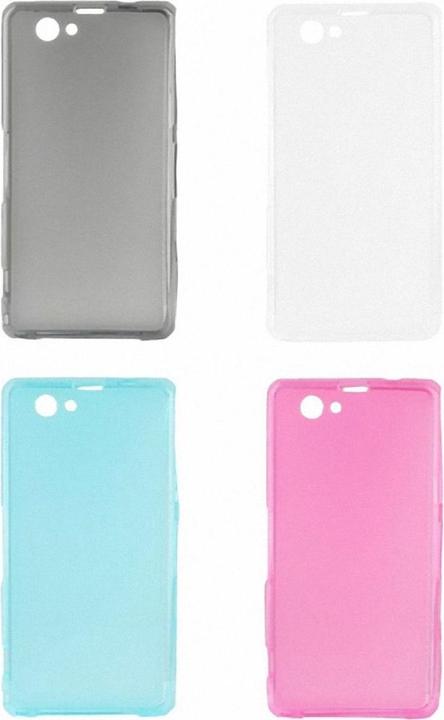 Produktbild König Design Handyhülle Transluzente TPU Tasche für Sony Xperia Z1 mini Transparent (Sony Xperia Z1 Compact)