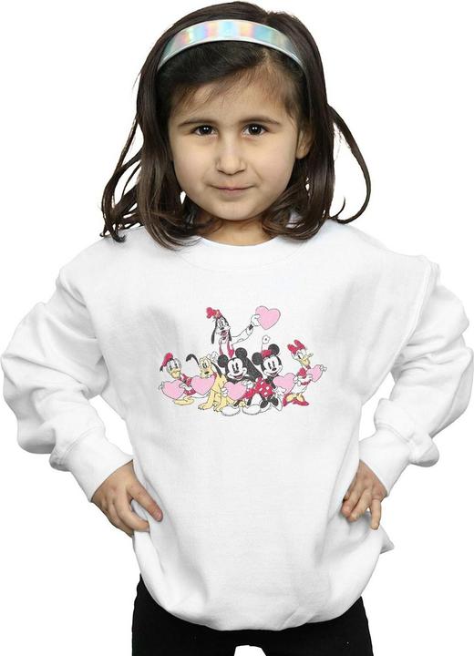 Produktbild Disney Mickey Mouse Love Friends Sweatshirt Mädchen (128)