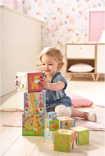 Actual product image Haba Rapunzel stacking cube