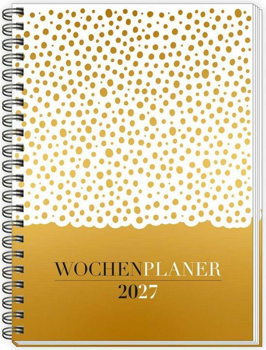 Produktbild WochenplanerA5Gold2027 (A5)