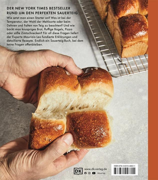 Actual product image Das grosse Buch vom Sauerteig (German, Maurizio Leo, Annika Genning, 2024)