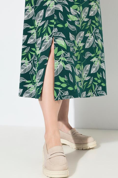 Produktbild Ulla Popken Sweatkleid, Wasserfallausschnitt, Langarm (50, 52)
