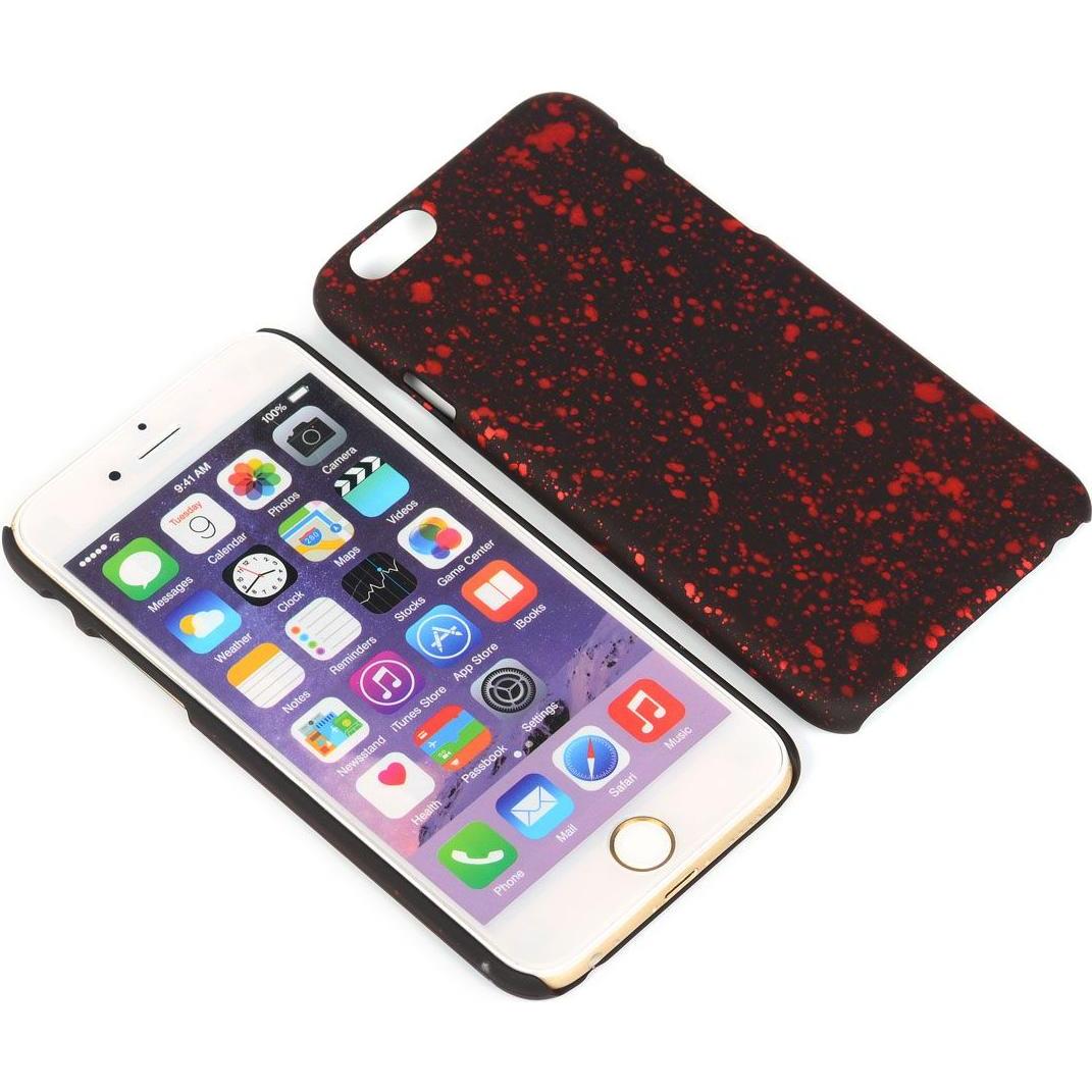 König Design Handy Hülle Schutz Case Bumper Schale für Apple iPhone 6 Plus 3D Sterne Rot Neu (Apple iPhone 6 Plus), Smar...