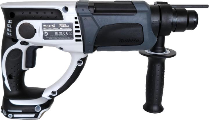 Produktbild Makita DHR 202 RT1W Akku Bohrhammer 18 V 20 mm 2,0 J weiss + 1x Akku 5,0 Ah + Ladegerät + Koffer (Akkubetrieb)