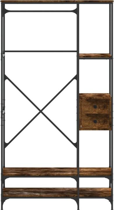 Productafbeelding VidaXL Kledingrek met planken