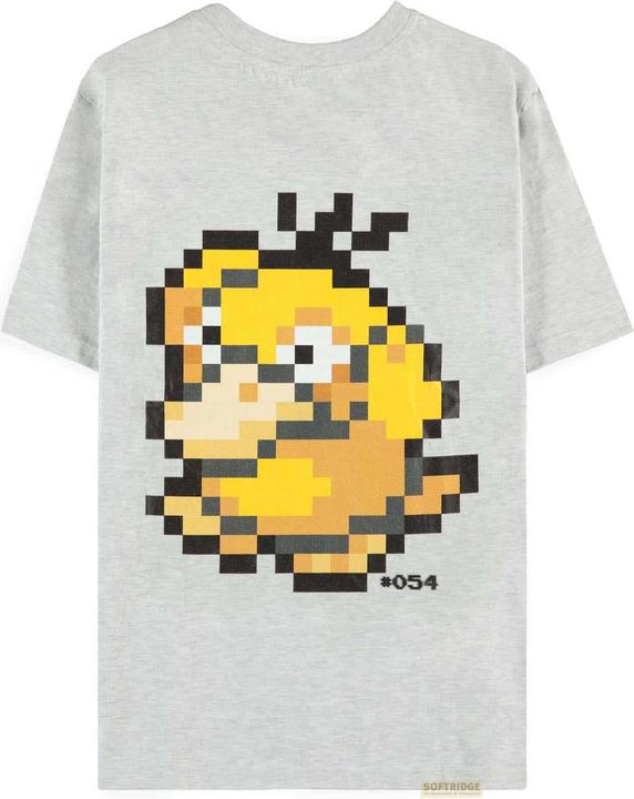 Image du produit Difuzed Pokemon - Pixel Psyduck - T-shirt à manches courtes pour femme - 2XL (XXL)