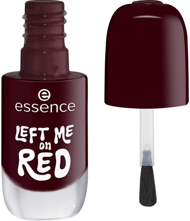 Produktbild essence Gel Nail Polish 12 LEFT ME on RED (12 LEFT ME on RED, Gel-Effekt Nagellack)